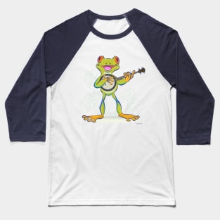 Singer Frog Baseball T-Shirt